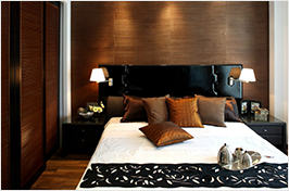 单色中式卧室设计