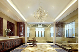 花纹客厅中式设计